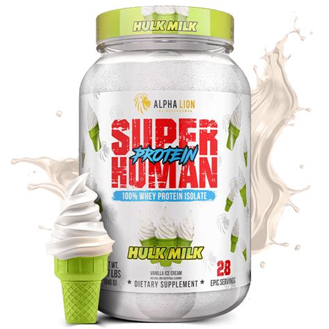 SuperHuman Protein - Whey Protein Supplement – Alpha Lion