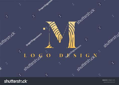 Alphabet Letter M Logo Icon Blue Stock Vector (Royalty Free) 1998651329 | Shutterstock