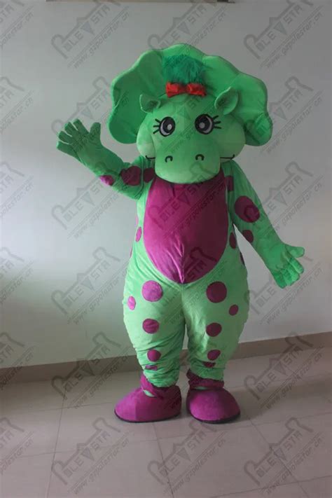 Barney family mascot costumes baby bop costumes BJ barney mascot costumes -in Mascot from ...