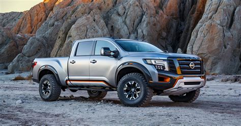 Nissan Titan Warrior pickup goes bold at Detroit auto show