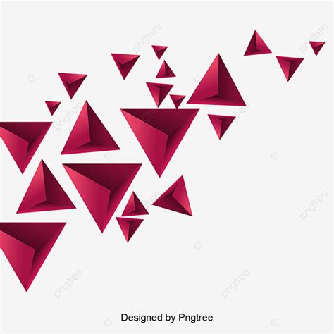 Colorful Geometric White Transparent, Colorful Geometric, Red Geometric, Creative Graphics ...