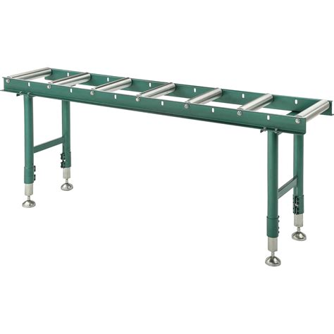 14" x 78" Heavy-Duty Roller Table - Grizzly Industrial