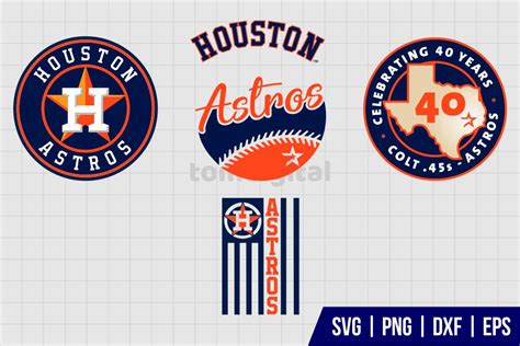 Houston Astros Logo SVG Bundle - Gravectory