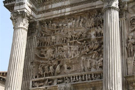 Relief Panel, Arch of Septimius Severus, Rome (Illustration) - World History Encyclopedia