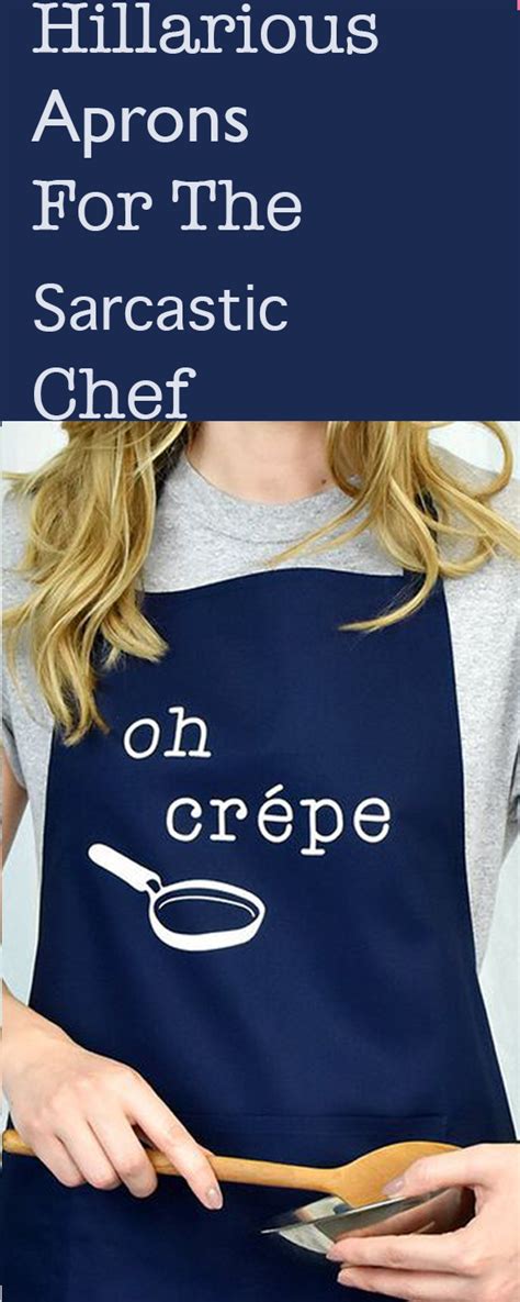 Hilarious Aprons For The Sarcastic Chef | Funny aprons, Cooking apron, Cute aprons