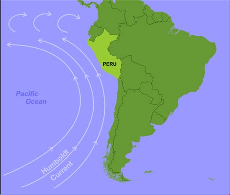 Corrientes del Océano Pacífico Sur | La guía de Geografía