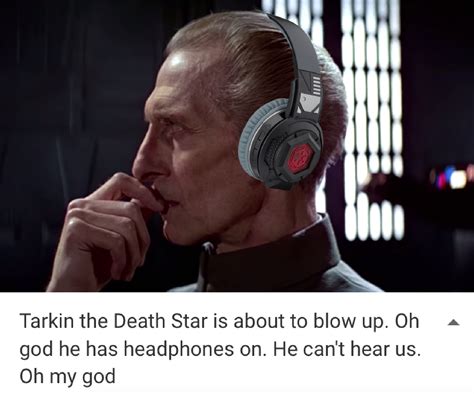 The real reason Tarkin died on the Death Star : r/OTMemes