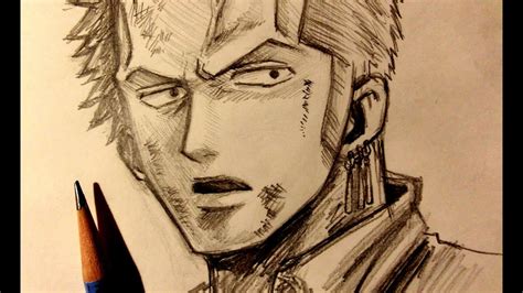 Roronoa Zoro Drawing Pencil