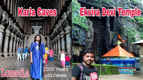 Ekvira Devi Temple & Karla Caves | Lonavla | 2000 years old caves - YouTube