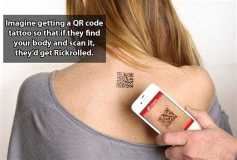 QR Code Tattoos - Meme by DangerousPizza :) Memedroid