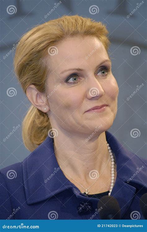 Ms.HELLE THORNING SCHMIDT_PRIME MINISTER Editorial Stock Photo - Image of news, danmark: 21742023