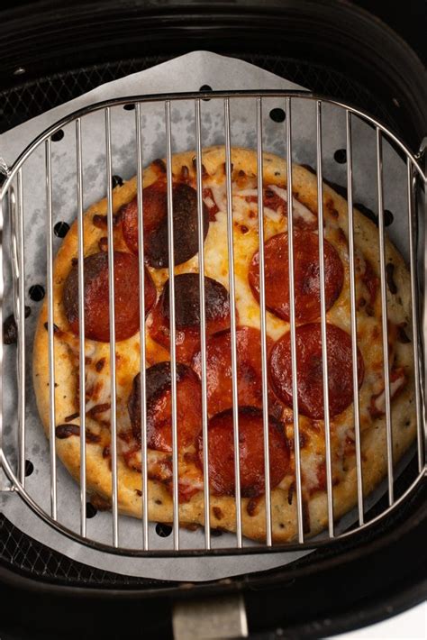 The Easiest Air Fryer Pizza - My Forking Life