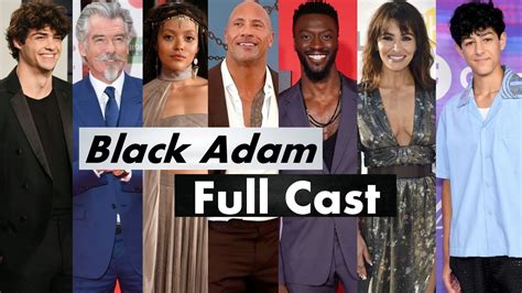 Black Adam - (film) Full Star Cast Names with More Details | Black Adam ...