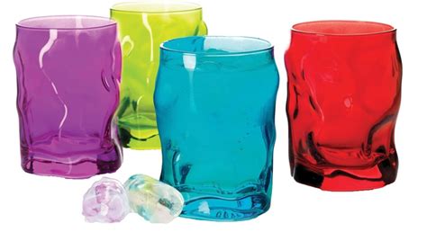 Multi-colored water glasses!