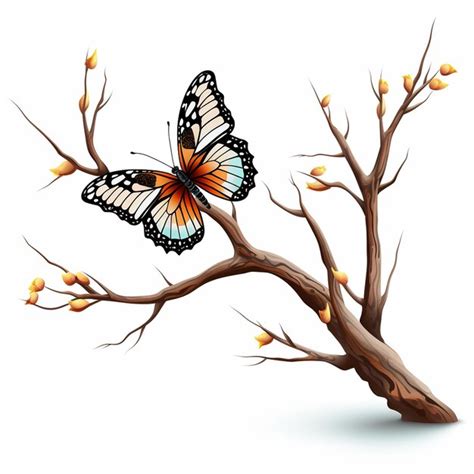 Premium AI Image | Butterfly freedom a symbol of hope and possibility