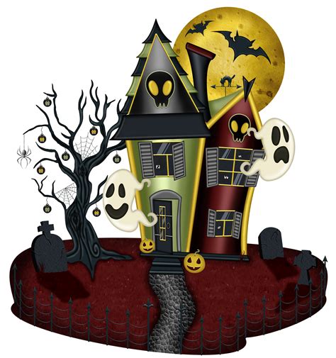 Halloween Hayride Clip art - Halloween House PNG Large Picture png download - 2683*2862 - Free ...