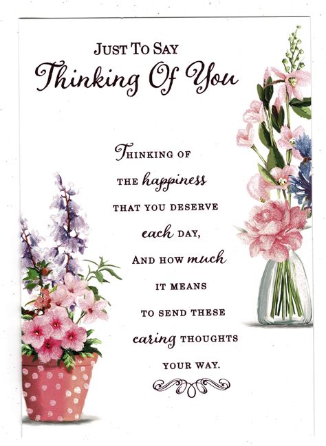 Printable Thinking Of You Cards