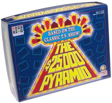 $25,000 pyramid board game - game show network - Walmart.com