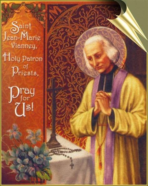 Prayer to Saint John Vianney, Patron of priests - Prayers and Petitions