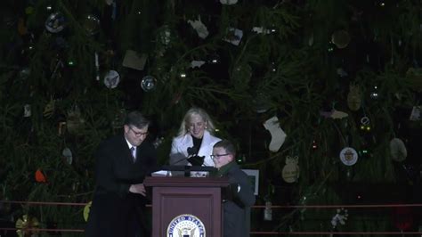 The 2023 U.S. Capitol Christmas Tree Lighting Ceremony - YouTube