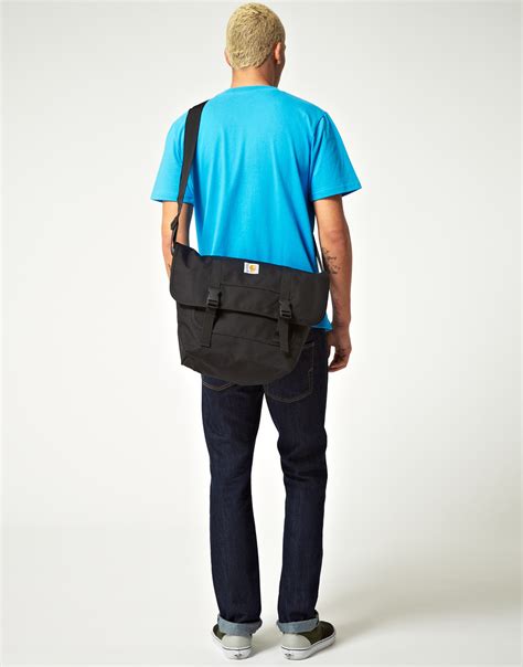 Lyst - Carhartt Parcel Messenger Bag in Black for Men