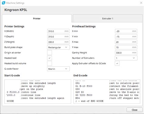 Kingroon KP5L Starter Kit & Klipper Config by MortalWombat | Download ...