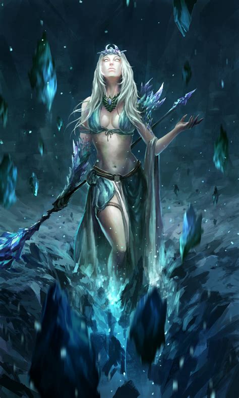 Ice Queen, fantasy art, HD Wallpaper | Rare Gallery