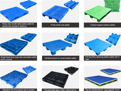 Different types of plastic pallet - Knowledge - Enlightening Pallet Industry Co., Limited