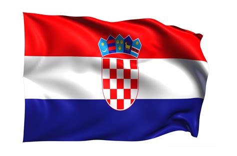 Croatia Waving flag Realistic Transparent Background 15309526 PNG