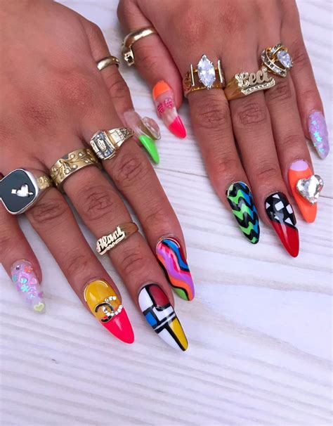 Crazy cool nail art! | Funky nails, Crazy nails, Crazy nail designs