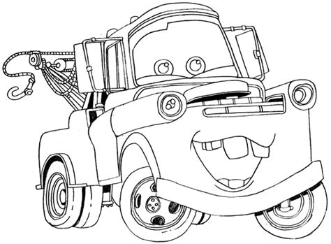 How to Draw Tow Mater from Disney Cars Movie – How to Draw Step by Step Drawing Tutorials