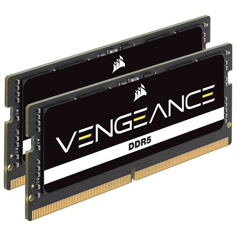 Corsair Vengeance SODIMM 32GB (2x16GB) DDR5 48000MHz Memory - Black - CMSX32GX5M2A4800C40 | Mwave