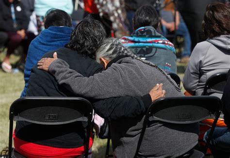 Shattered James Smith Cree Nation community members gather at Saskatchewan stabbing suspect’s ...