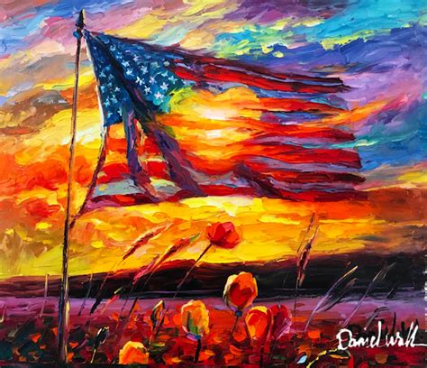 American Dream Oil Painting By Daniel Wall | absolutearts.com