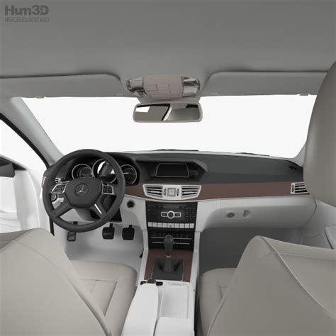 Mercedes-Benz E-class (W212) sedan with HQ interior 2017 3D model ...