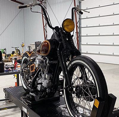 1947 Knucklehead Bobber | Reviewmotors.co