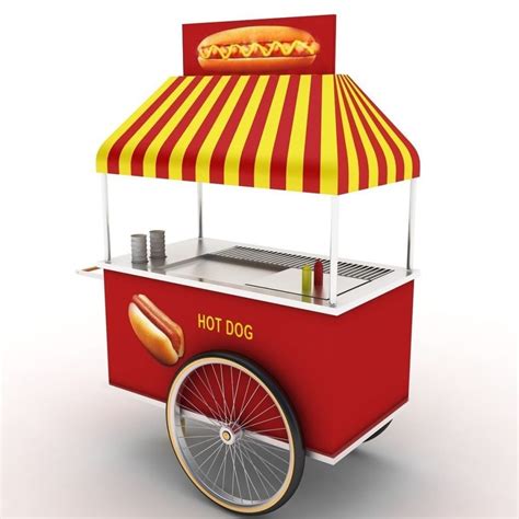 Hot dog street cart retail food stall stainless steel booth for sale