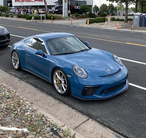 Oslo Blue Porsche 911 GT3 Touring : r/carporn