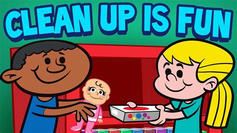 Clean Up is Fun - Children's Cleaning Song - Kids Songs by The Learning ...