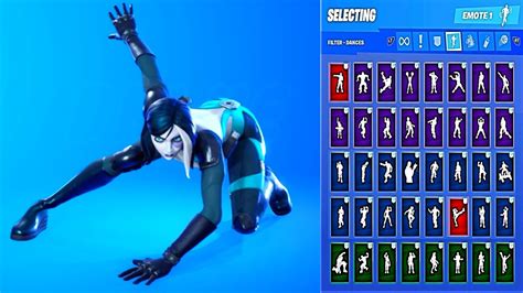 🔥 DOMINO SKIN SHOWCASE WITH ALL FORTNITE DANCES & EMOTES 😱 - YouTube