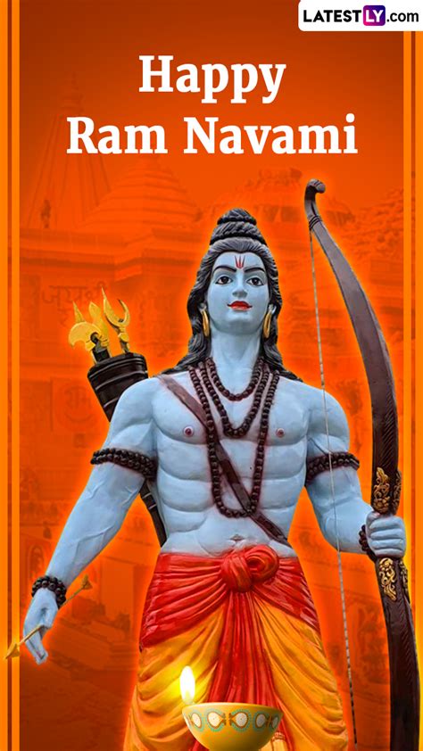 Happy Ram Navami Greetings and Images To Send To Near and Dear Ones | 🙏🏻 LatestLY