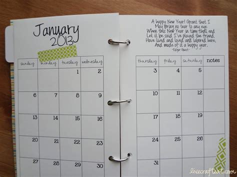 Diy Planner Templates