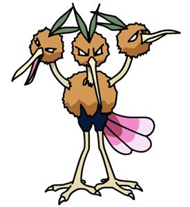 Dodrio | Pokémon Wiki | FANDOM powered by Wikia | Pokemon, Flying type pokemon, Pokemon teams