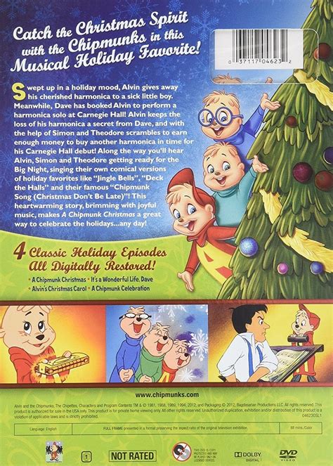 Alvin and the Chipmunks: Christmas with The Chipmunks (2012) - Posters — The Movie Database (TMDB)