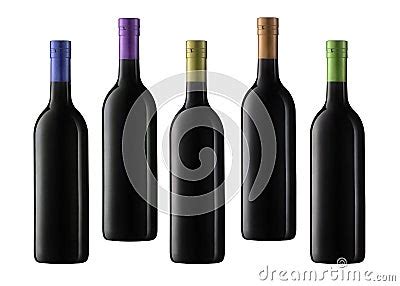 Wine Bottles Stock Photo - Image: 5997910