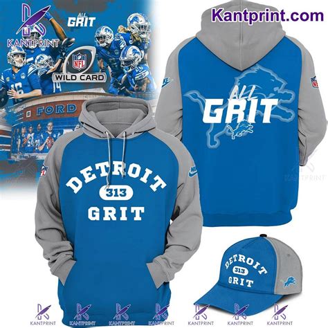 Detroit Lions 313 Grit All Grit Hoodie: Wear Your Team’s Tenacity with Pride | by Oxunzlrym ...