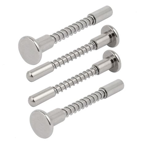 7mm Dia. Stainless Steel Spring Quick Release Lock Pin (4-pack ...