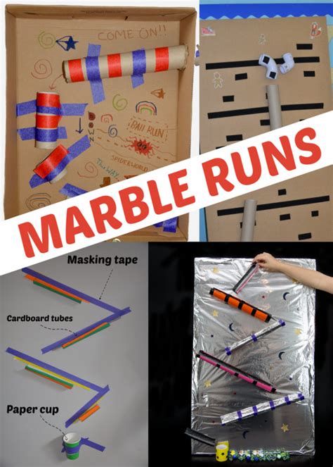 Amazing Homemade Marble Runs - Science Sparks