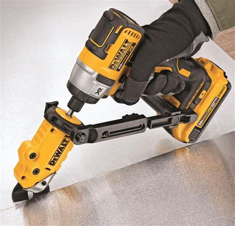 New Dewalt Shear Attachment Works with Your Drill or Impact Driver | Dewalt tools, Work tools ...