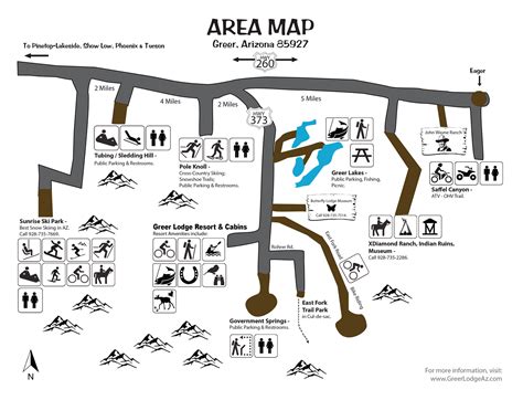 Greer Arizona Map